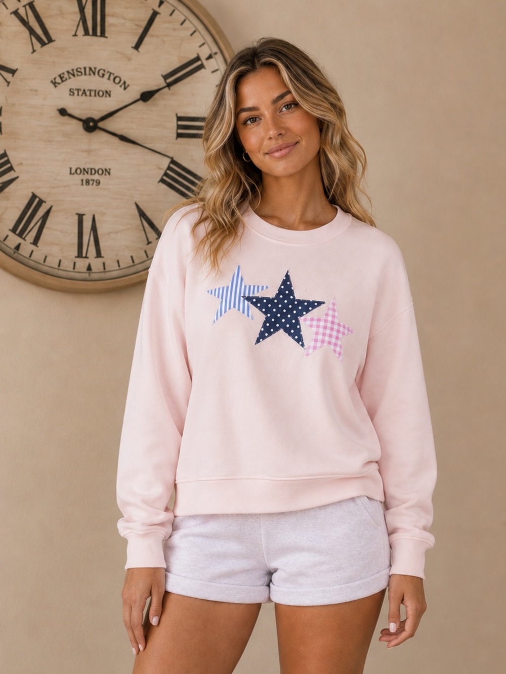 NWT Since Forever Crew Top & Short Set